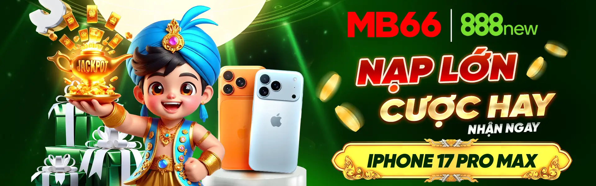 NẠP LỚN CƯỢC HAY NHẬN NGAY IPHONE 17 PRO MAX